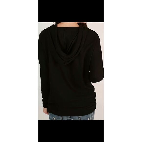 Gothic print hoodie “ live by the sun love by the Moon “fits smaller see chart - Picture 7 of 9